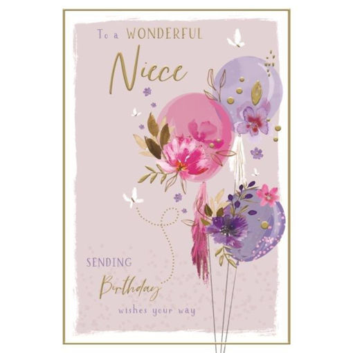 Picture of TO A WONDERFUL NIECE BIRTHDAY CARD